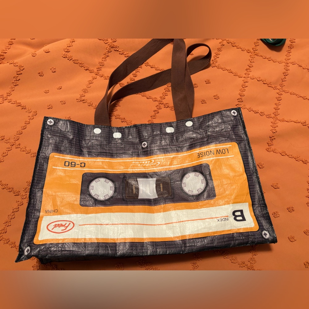 Fred Black and Orange Messenger Bags Durable Industrial Design